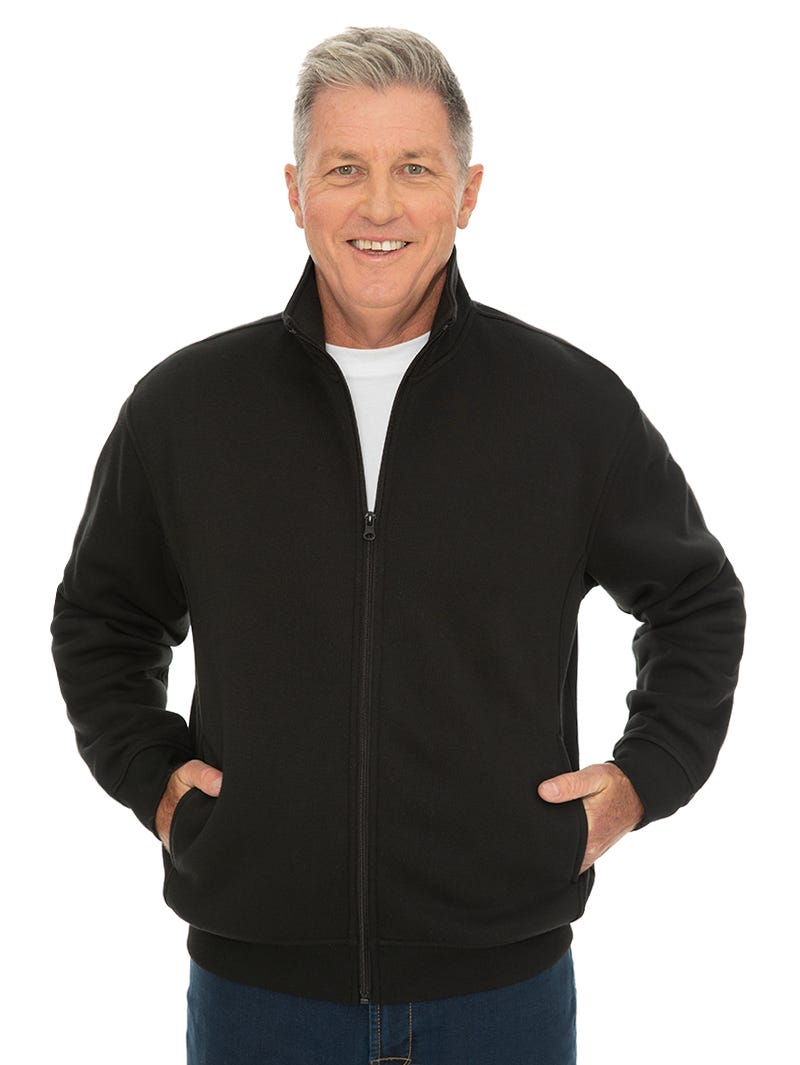 Full zip black jacket 2025