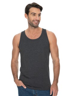 Lowes Cotton Tank Top Charcoal