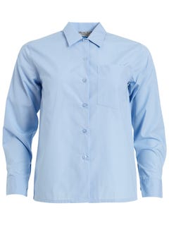 L/S Sky Blue Blouse | Beare & Ley | Tops | Lowes