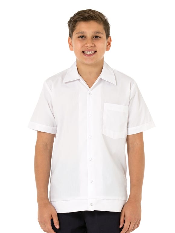 Short Sleeve White Shirt