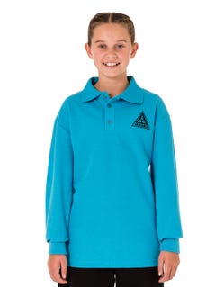 LS Turquoise Polo With Emb