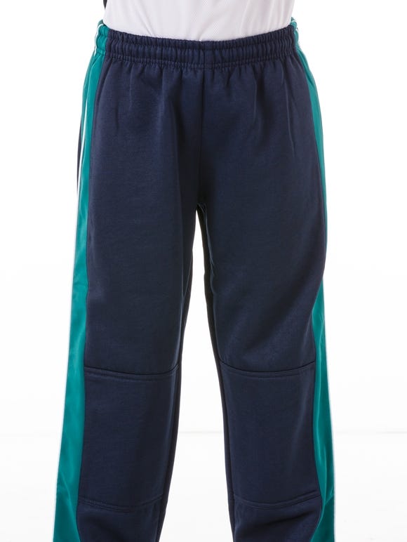 Navy Teal Tracksuit Pants Lowes Menswear