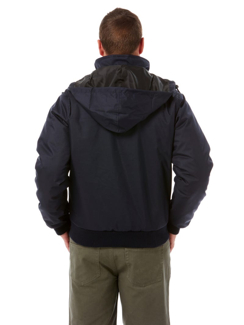 Lowes Navy Workwear Bomber Style Jacket Australia Lowes
