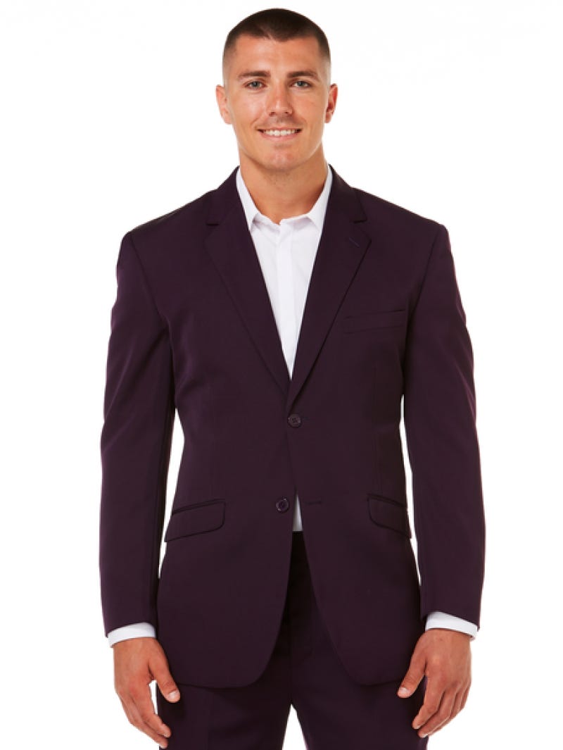 Ambassador Purple Two Piece Suit