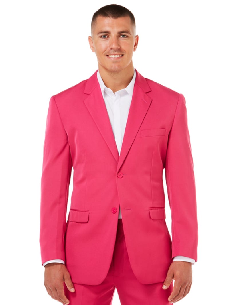 Mens hot pink jacket 2025
