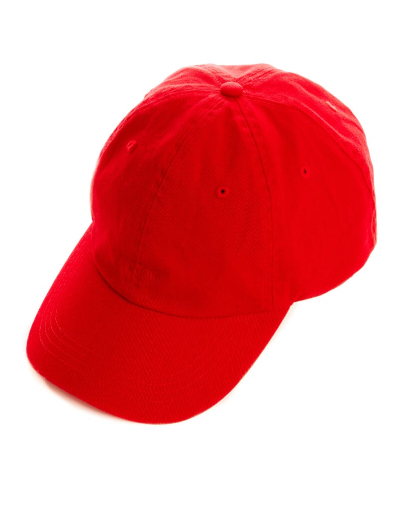 Where can i buy a plain red hat cheap