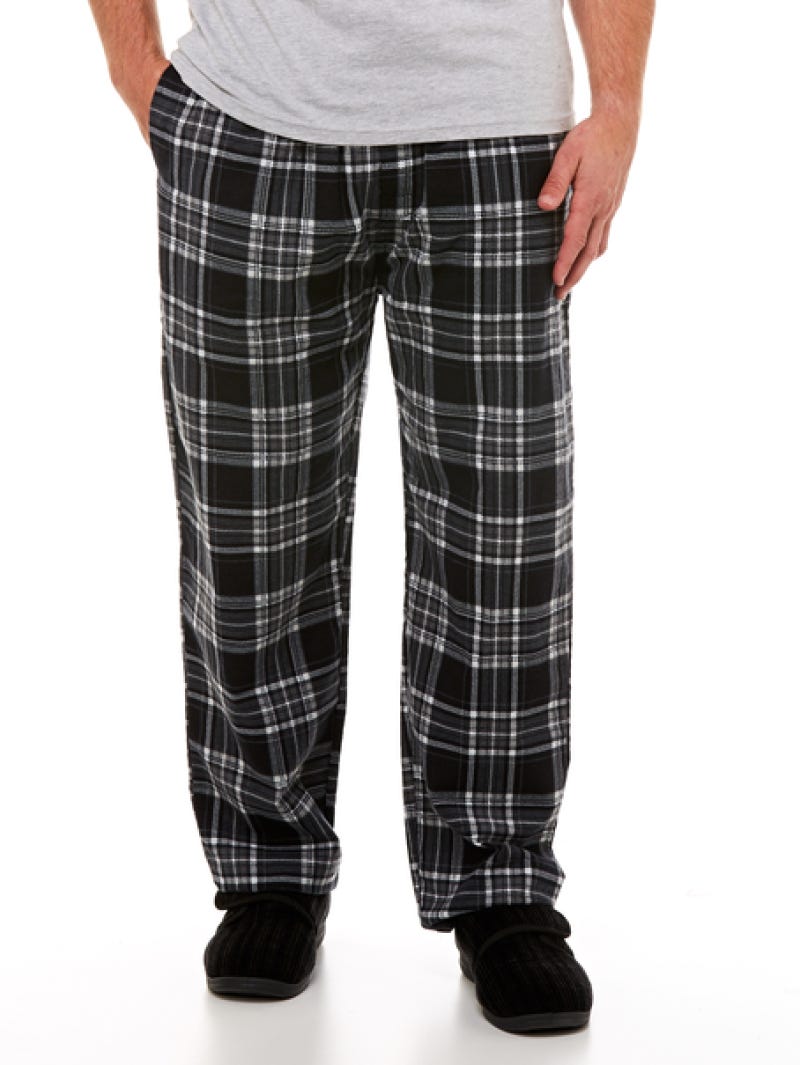 Traders Nero Check Flannelette Pyjama Pants Lowes Menswear