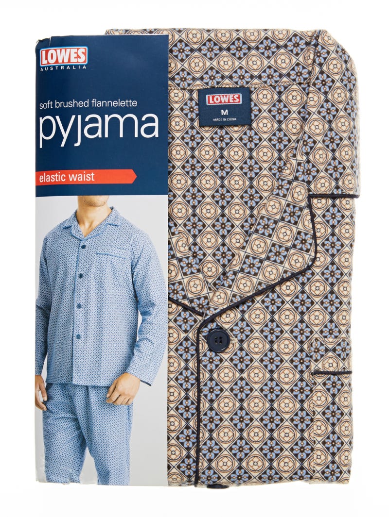 Lowes mens flannelette pyjamas 2025