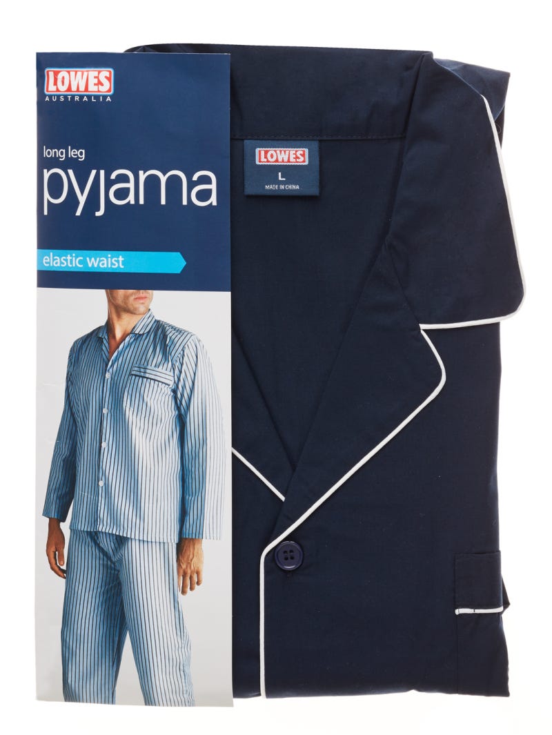 Lowes mens winter pyjamas 2025