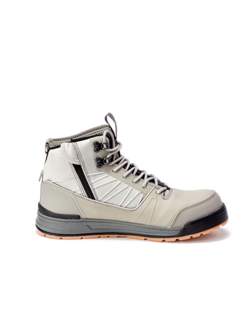Grey top colour boots