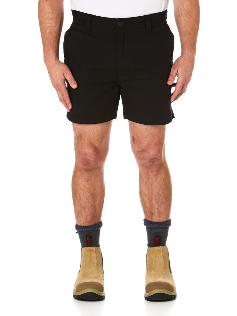 Traders 308 Stretch Short Leg Shorts Black Lowes Menswear
