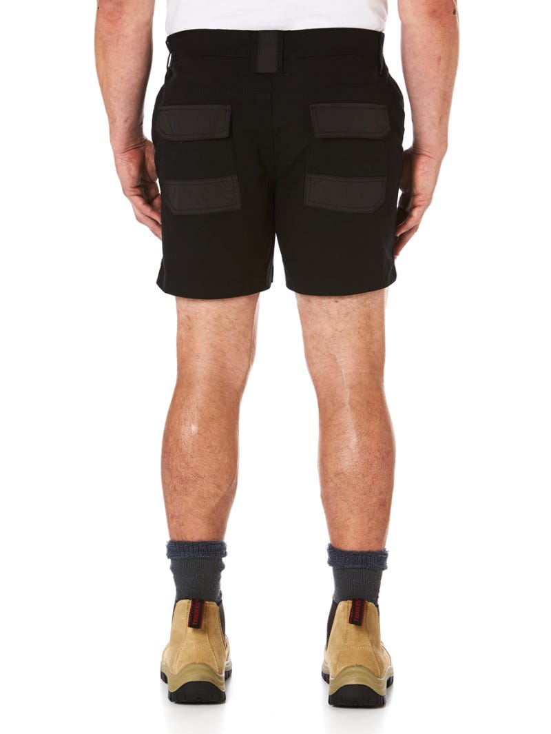 Traders 308 Stretch Short Leg Shorts Black