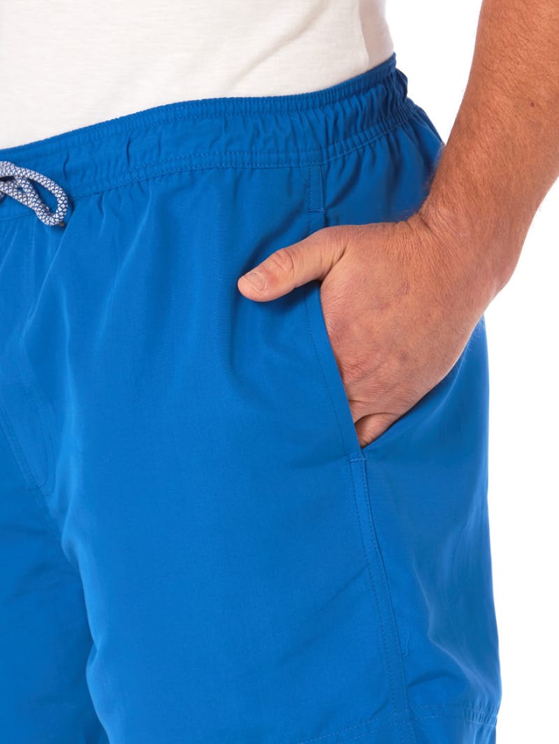 Lowes Woven Sky Blue Board Shorts Lowes Menswear