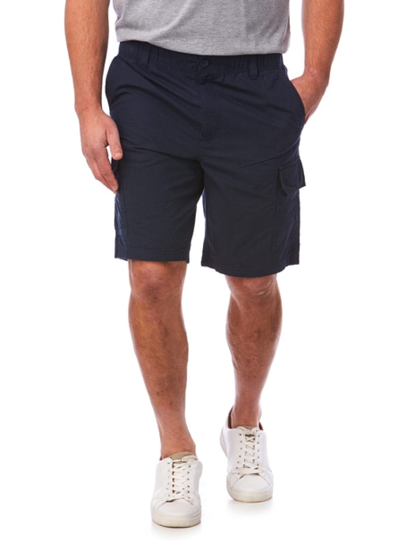 Navy pinstripe shorts shop
