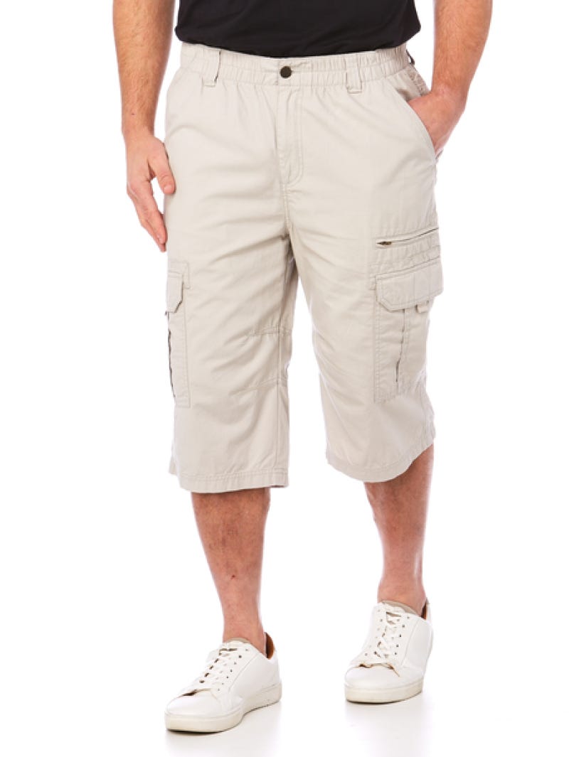Cargo shorts on sale 3/4