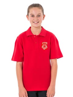 Red Polo Top | Beare & Ley | Sport Uniform | Lowes