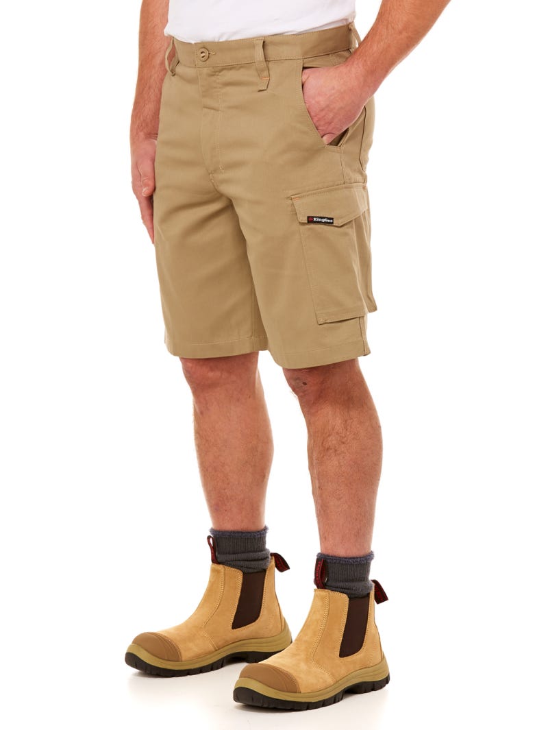 King Gee Work Cool Khaki Shorts Australia Lowes