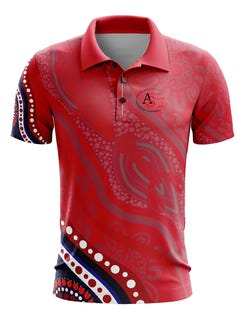 Red Polo Top