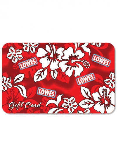 Lowes E Gift Card Red Hawaiian Lowes Menswear