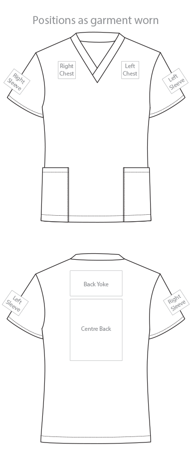 Uniform Design - Ladies Scrub Top